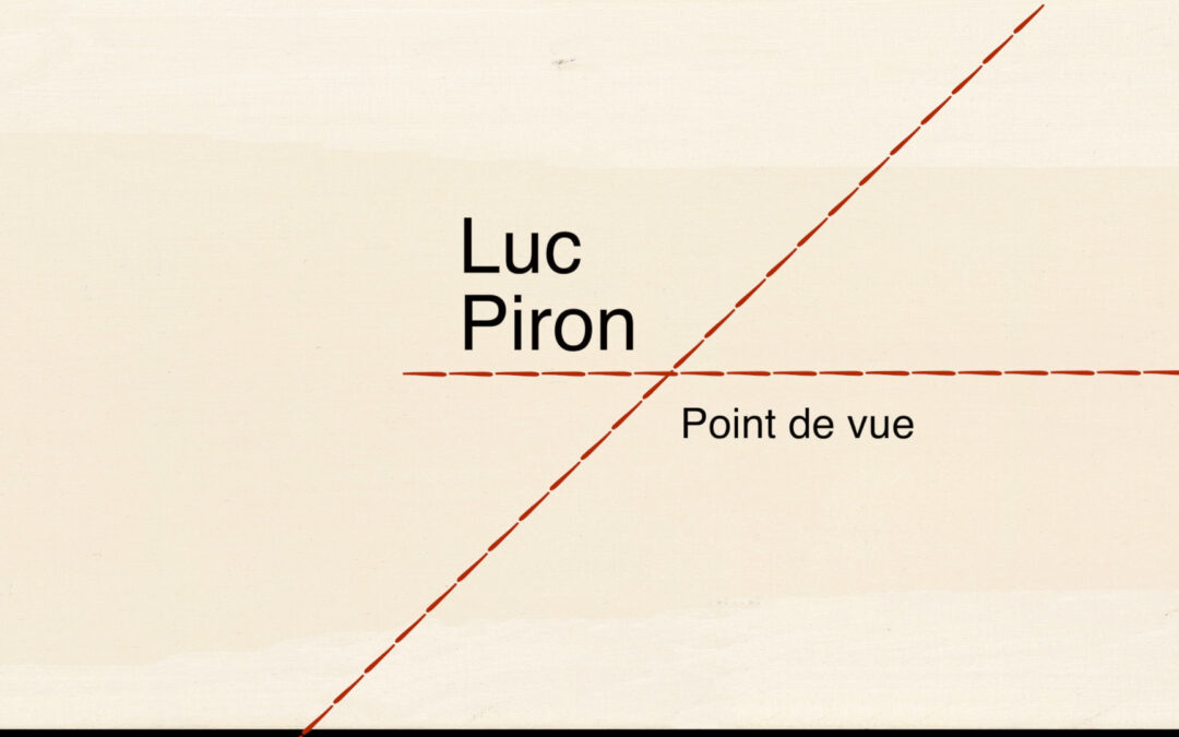 Teaser de l’exposition Luc Piron – Point de vue