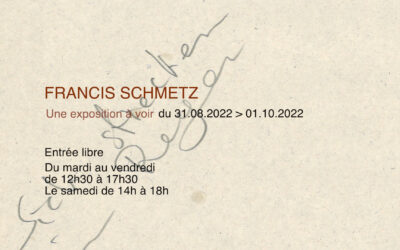 Teaser de l’exposition Francis Schmetz