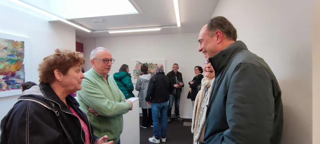 Vernissage de l’exposition Noëlle Koning